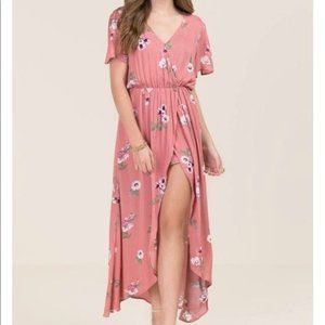 Francesca's Kinsley Maxi Romper Size XS